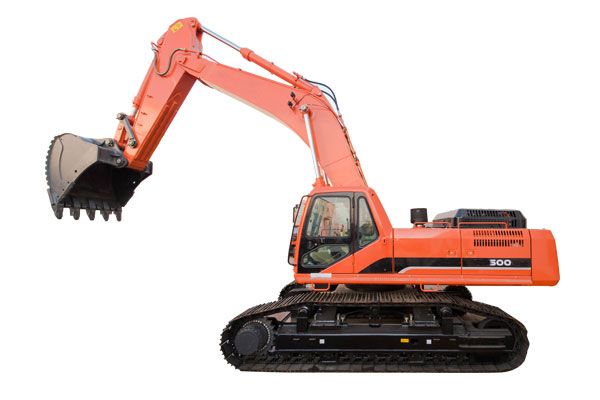 斗山225、500履帶式挖掘機產(chǎn)品圖集與建筑機械展示